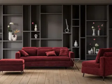 Linear Ghost sofa bed by Samoa