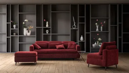 Linear Ghost sofa bed by Samoa