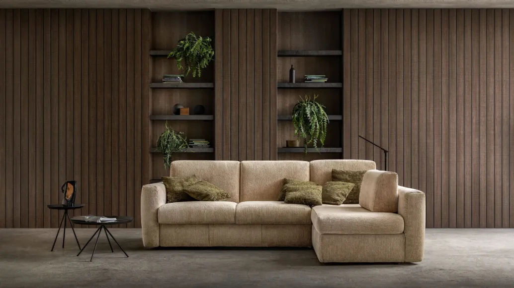 Hill sofa bed with peninsula by Samoa