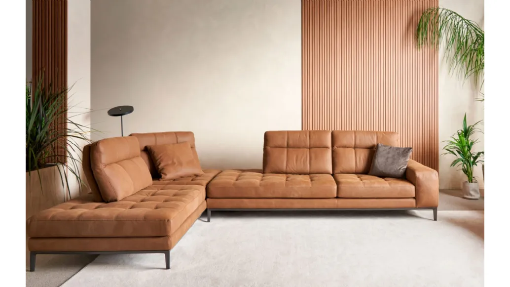 Corner sofa Hollywood by Franco Ferri.
