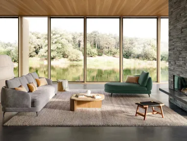 Jand fabric living room by Le Comfort