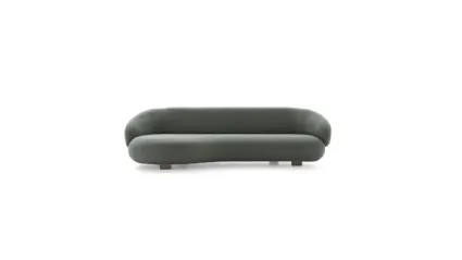 Fabric sofa with chaise longue Pacific by Ditre Italia.
