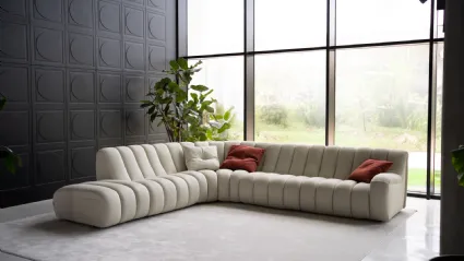 Scervino corner sofa by Franco Ferri.