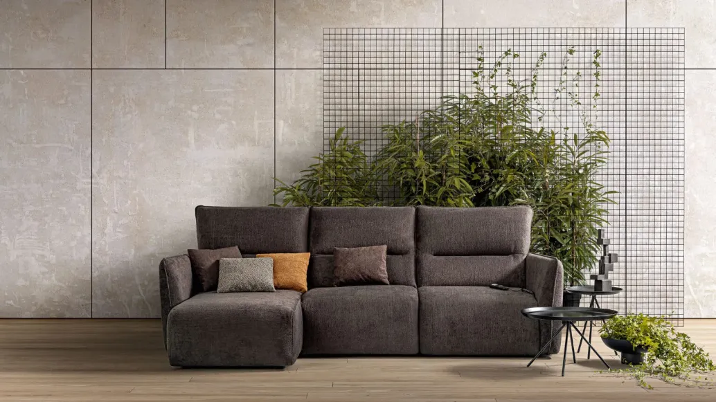 Relax sofa bed with peninsula Total Samoa.