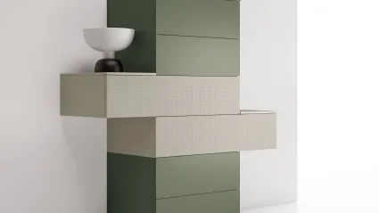 Flat Drawer Unit by Spagnol Mobili