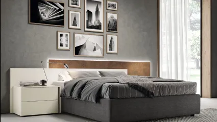 Bedside table Arc by Spagnol Mobili