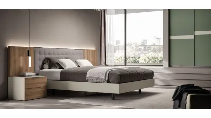 Flat bedside table by Spagnol Mobili