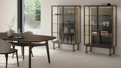 Madia Joyce with glass doors by Tomasella