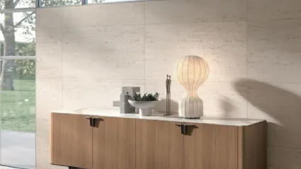 Pandora sideboard in oak cognac finish by Tomasella.