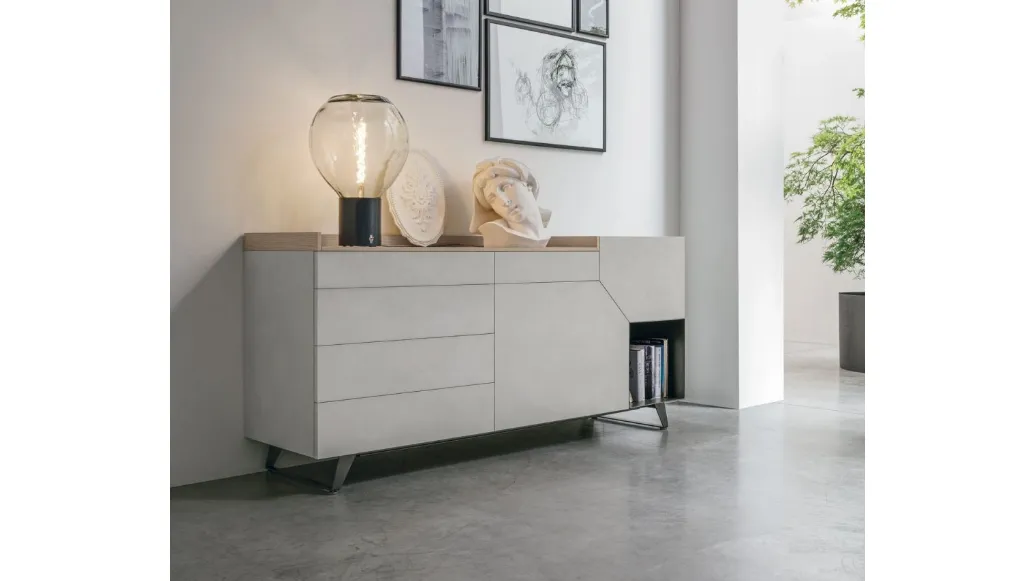 Madia Remix X05 in light cement material by Tomasella.