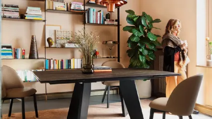 Extendable table Victor by Connubia.