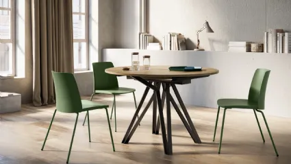 Extendable round table York by Arredo3.