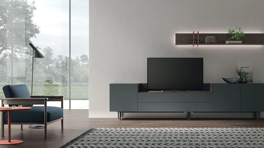 TV Stand Atlante Unit AT 140 by Tomasella.