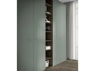 Ardecò Axel Verde Laguna Wardrobe by Spagnol Mobili.