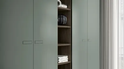 Ardecò Axel Verde Laguna Wardrobe by Spagnol Mobili.