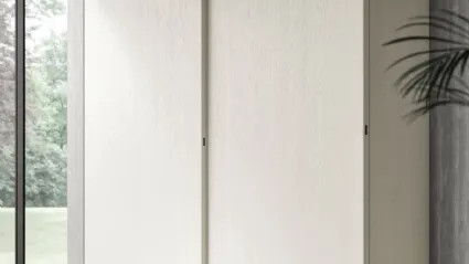 Ardecò Forte Pinstriped Mother-of-Pearl Wardrobe by Spagn