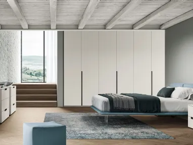 Ardecò Grip Platinum wardrobe by Spagnol Mobili