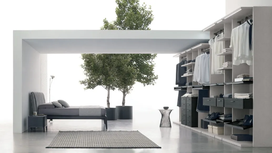 Tomasella's Doxa walk-in closet