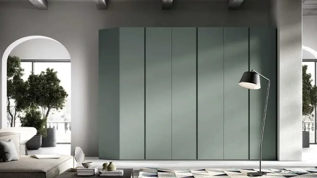 Libeccio and Bora B363 wardrobe by Moretti Compact Day Night