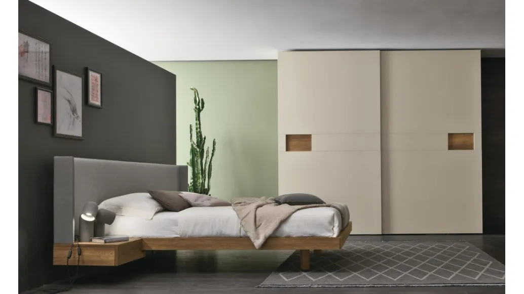 Pitti sliding door wardrobe by Tomasella