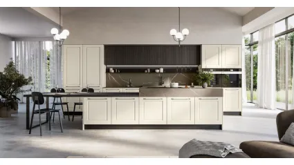 Classic kitchen with Asolo 01 island by Arredo3