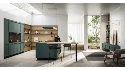 Modern Kitchen with Alma 02 island by Arredo3