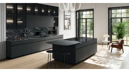 Modern Kitchen with Glass Island 2|0 04 by Arredo3