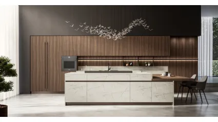 Modern kitchen with Kalì 07 island by Arredo3.