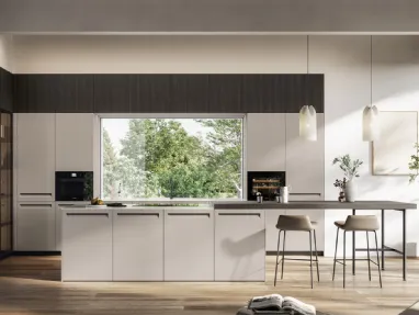 Modern kitchen with island Tekna 01 by Arredo3
