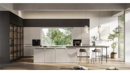 Modern kitchen with island Tekna 01 by Arredo3