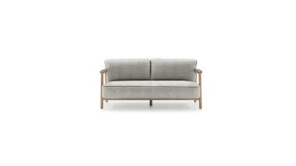 Nathy sofa in fabric and wood by Ditre Italia.